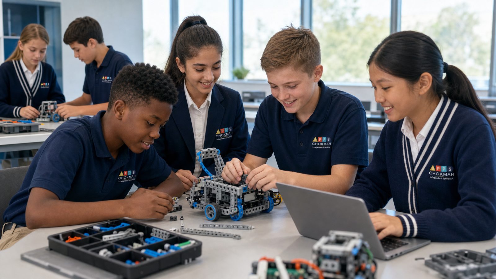 Chokmah students discovering their unique smarts through hands-on learning