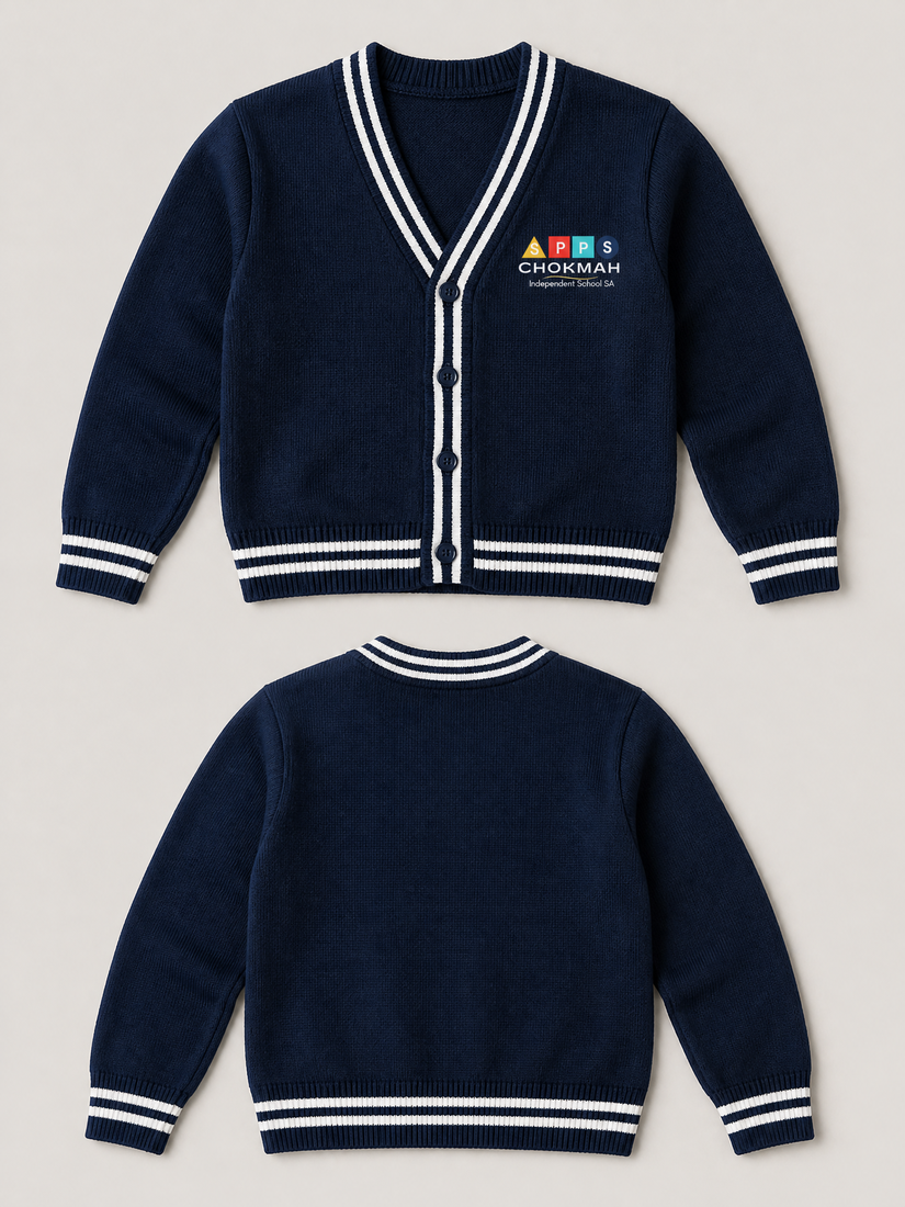 Chokmah Knit Cardigan uniform