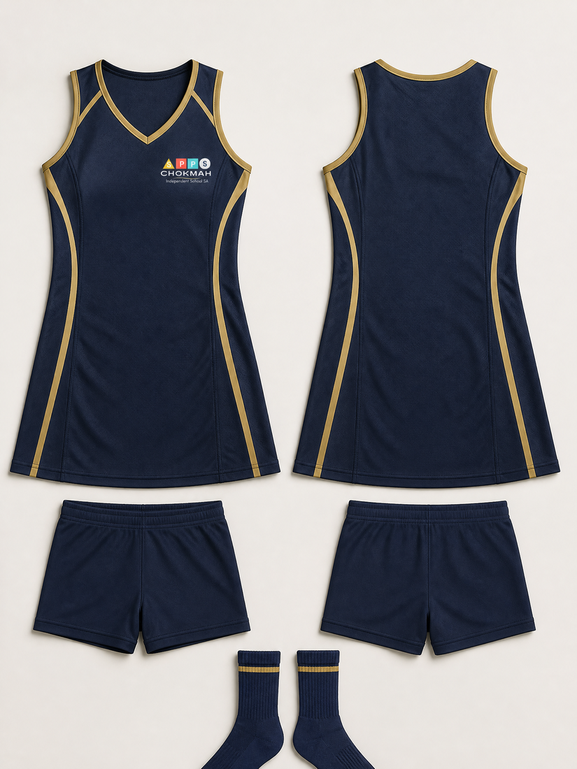 Chokmah Netball (Navy) uniform